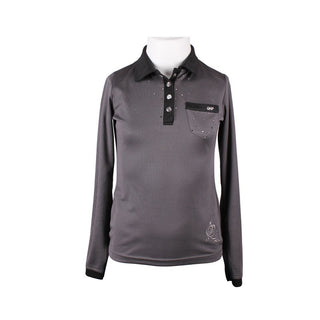 QHP Pearl Long Sleeve Kids Polo