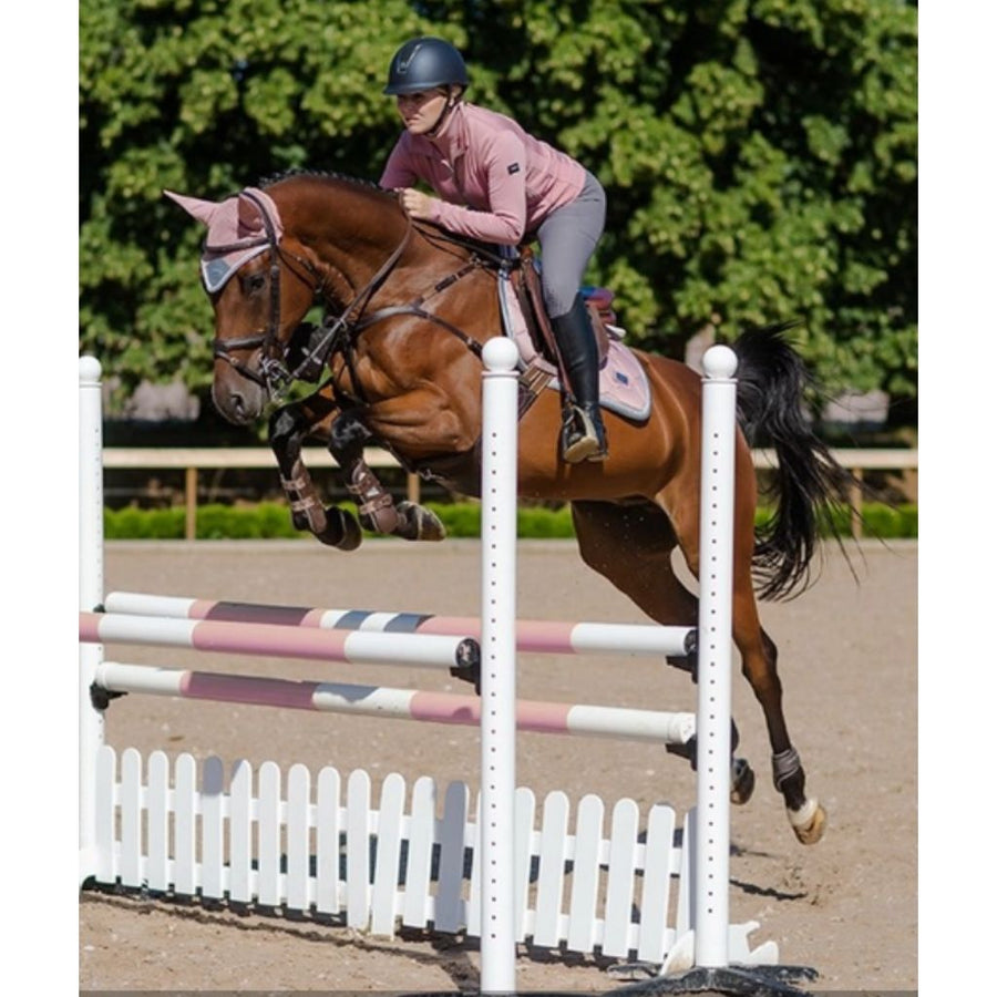 Equestrian Stockholm JUMP/All Purpose Saddle Pad PINK CRYSTAL