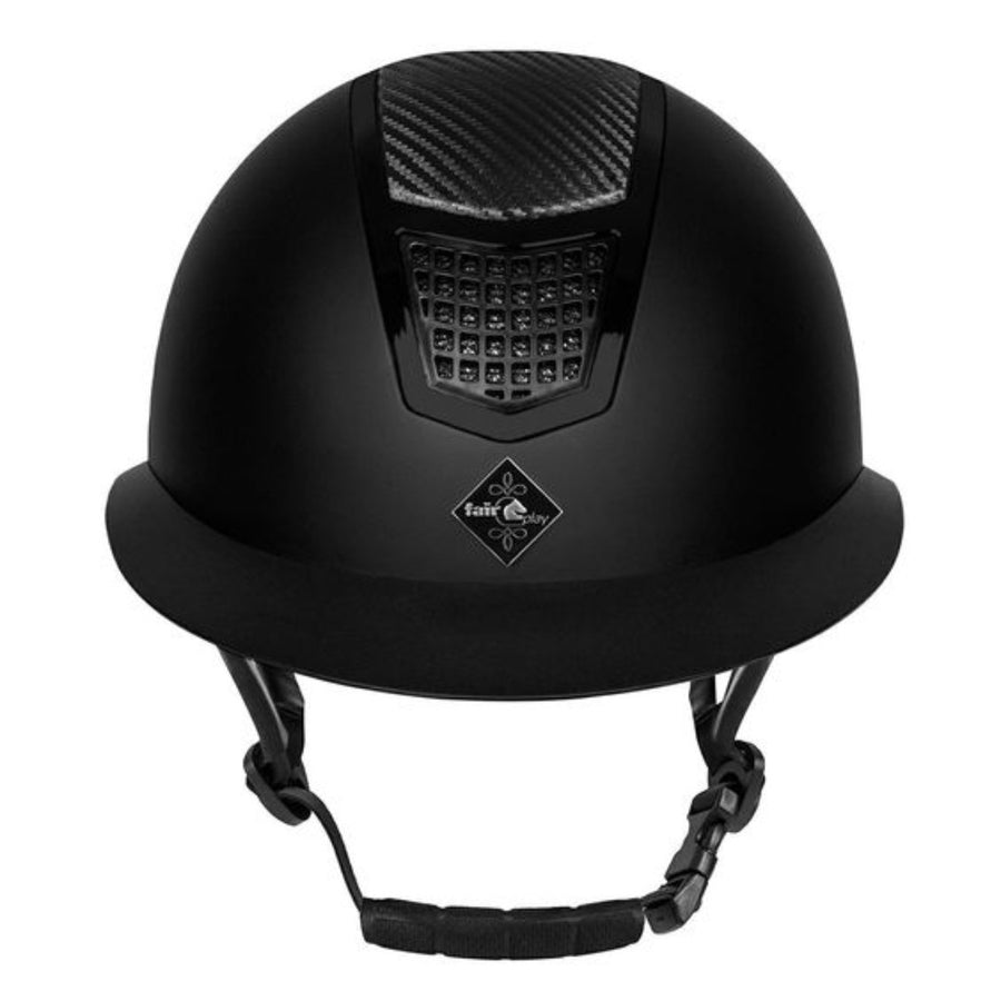 FairPlay Quantinum Carbon Wide Peak Helmet