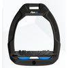 Flex-On SAFE ON Stirrups Inclined Ultra Grip BLACK/BLACK/LIGHT BLUE