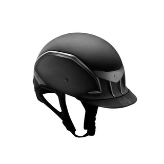 Samshield XJ Carbon Matt Helmet with Titanium and Chrome Trim