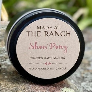 Made at the Ranch Small Tin Candle