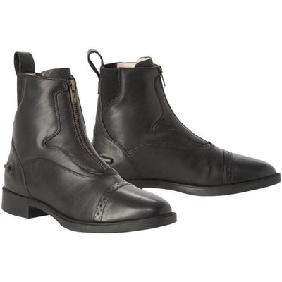 Tredstep Giotto Front Zip Leather Ankle Boots