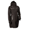 UHIP Mid Length Water Repellent Trench Coat BLACK