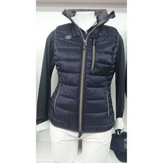 Uhip Padded Ladies Vest Navy Sheen
