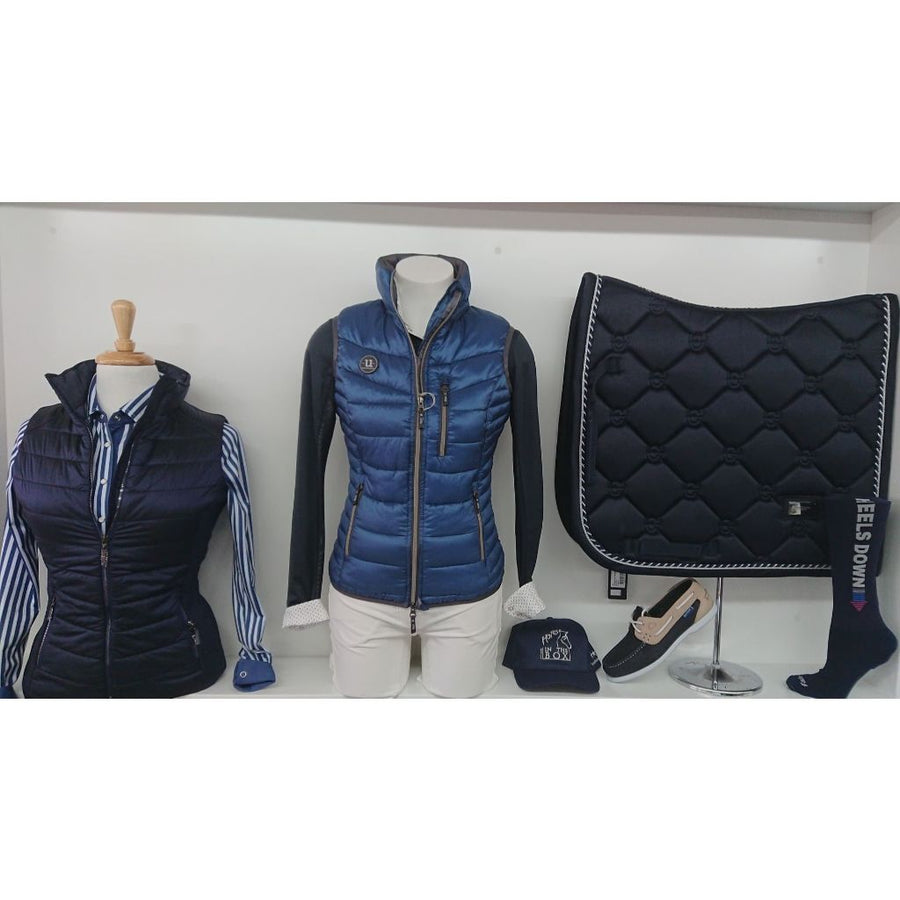 Uhip Padded Ladies Vest Stellar Blue Sheen