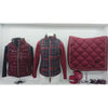 Uhip Padded Ladies Vest Rich Burgundy Sheen