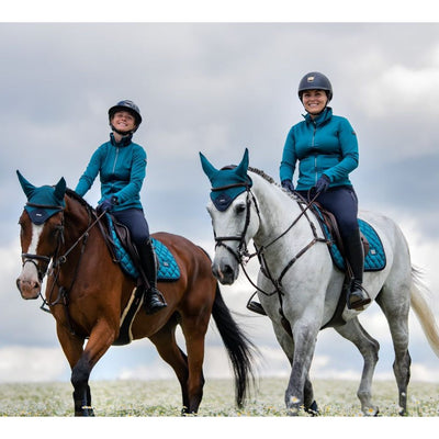 Equestrian Stockholm Fleece Jacket Aurora Blues