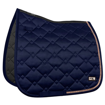 FairPlay Azuryt Ceramic Rose Gold Dressage Saddle Pad FULL