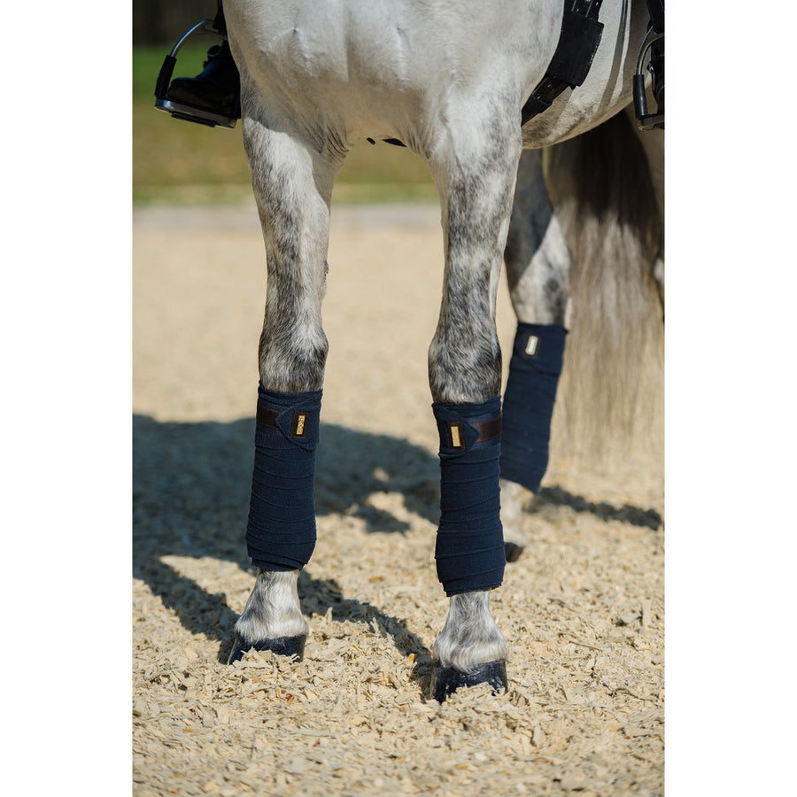 Equestrian Stockholm Fleece Bandages Royal Classic