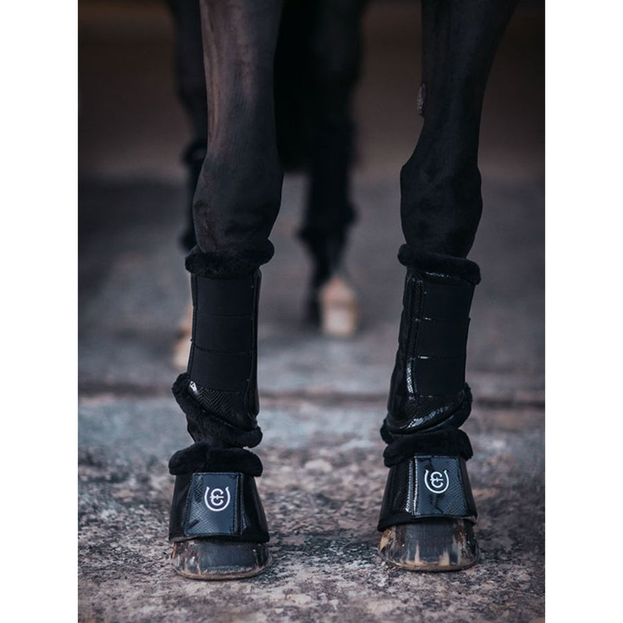 Equestrian Stockholm Brushing Boots BLACK EDITION