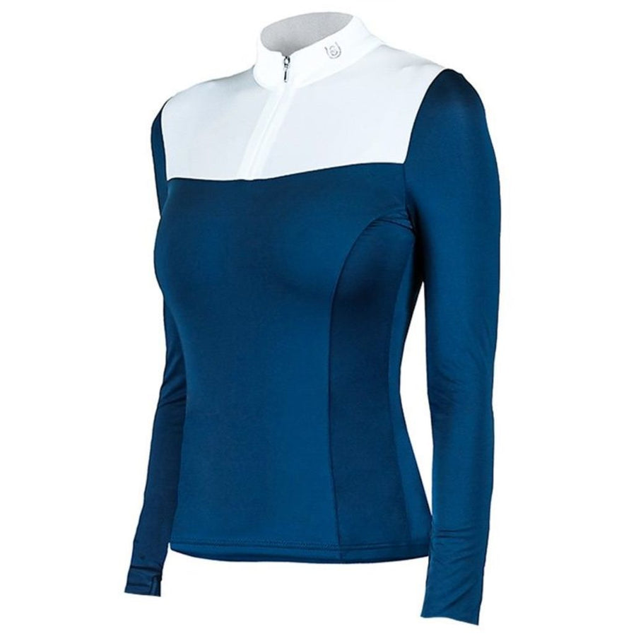 Equestrian Stockholm Light Breeze Competition Top Blue Meadow
