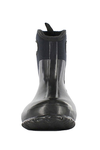 Bogs Classic Mid Handle Top Ladies Gumboots BLACK