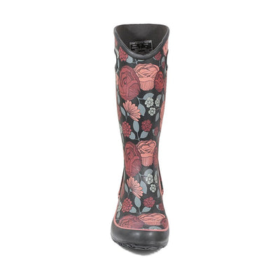 Bogs Le Jardin Handle Ladies Rainboots RED