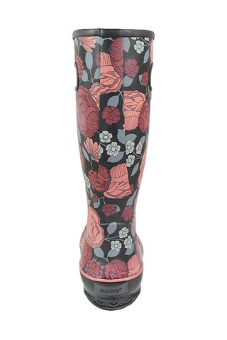 Bogs Le Jardin Handle Ladies Rainboots RED