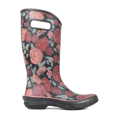 Bogs Le Jardin Handle Ladies Rainboots RED