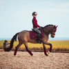 Equestrian Stockholm Dressage Saddle Pad Bordeaux COB