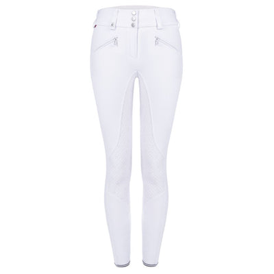 Cavallo Caja Hi Waist Ladies Competition Breeches WHITE