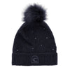 Cavallo Elena Cable Knit Beanie with Crystals