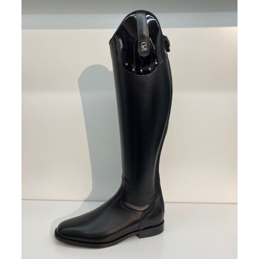 Patent dressage boots deals