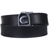 Cavallo Tola Leather Belt with Stirrup Logo Buckle