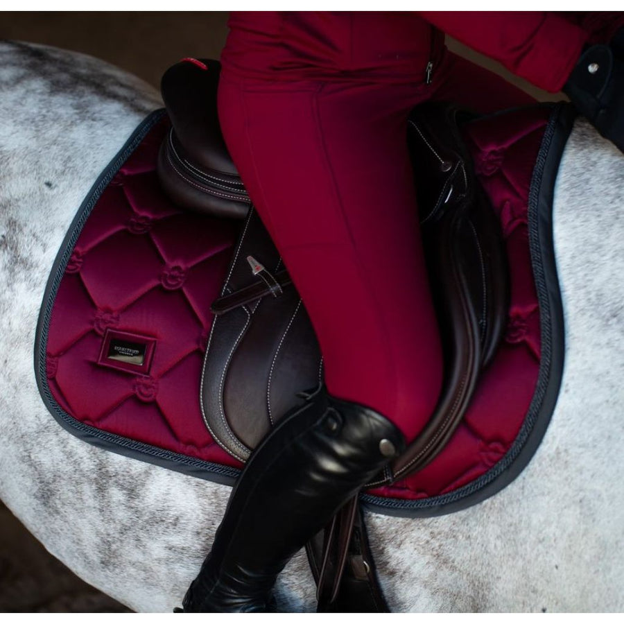 Equestrian StockholmJump/AP Saddle Pad Dark Bordeaux