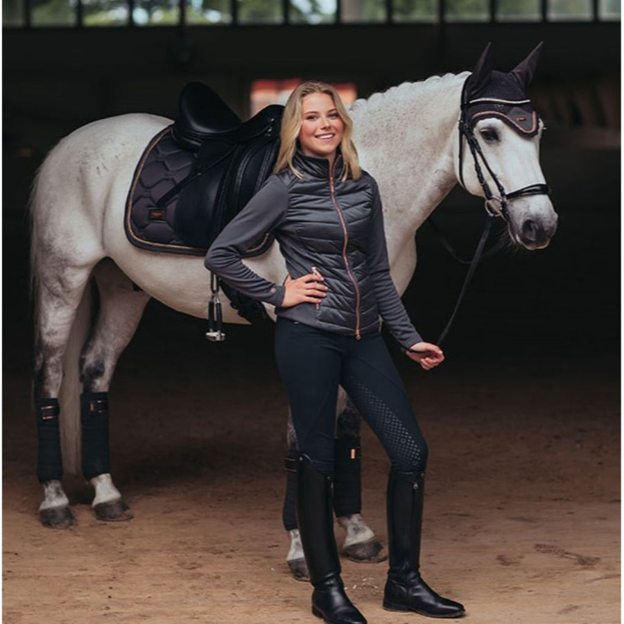 Equestrian Stockholm Dressage Saddle Pad Dark Sky COB