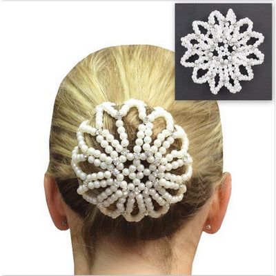 Duchess Pearl and Crystal Hair Net