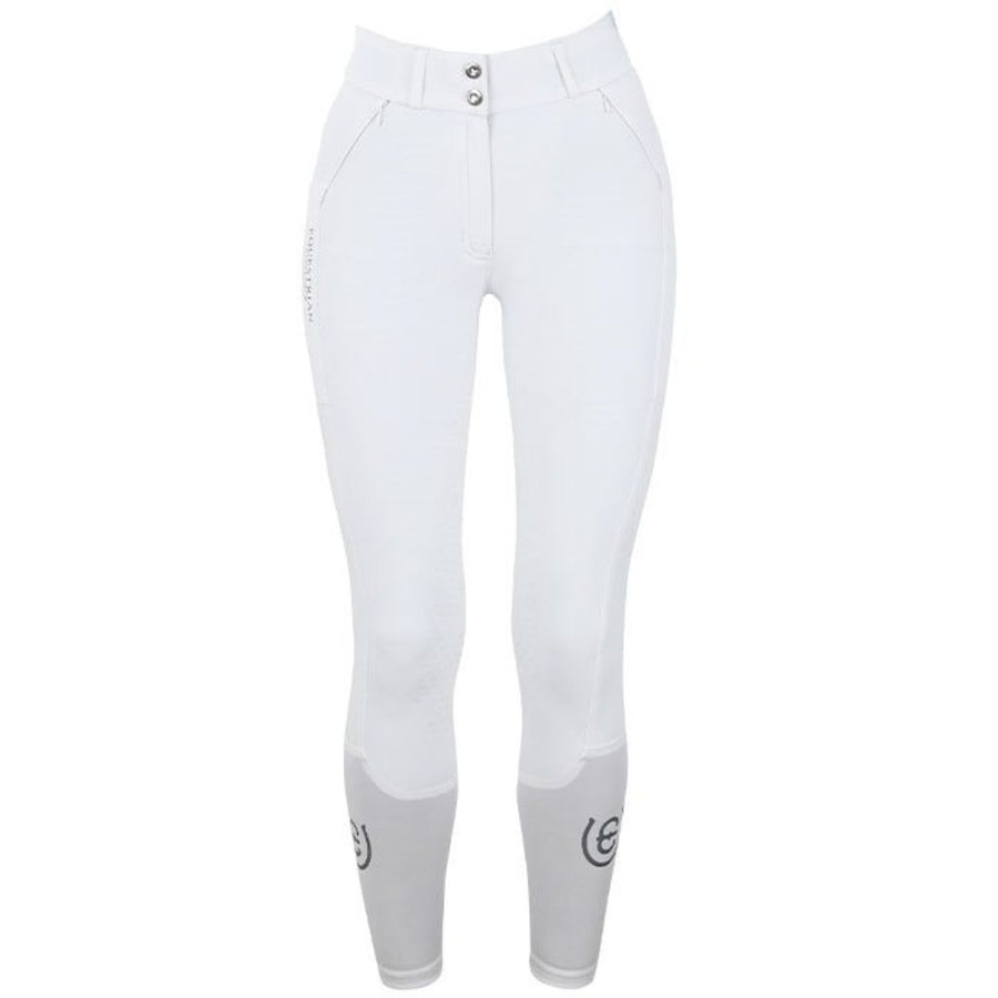 Equestrian Stockholm Dressage Breeches Elite White