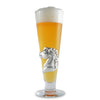 Equestrian Beer Glass with Horse Detail