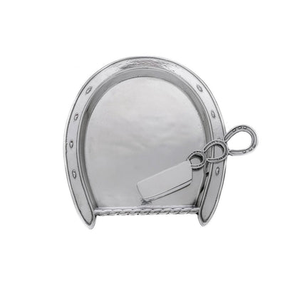 Equestrian Horse Shoe Plate with Spreader