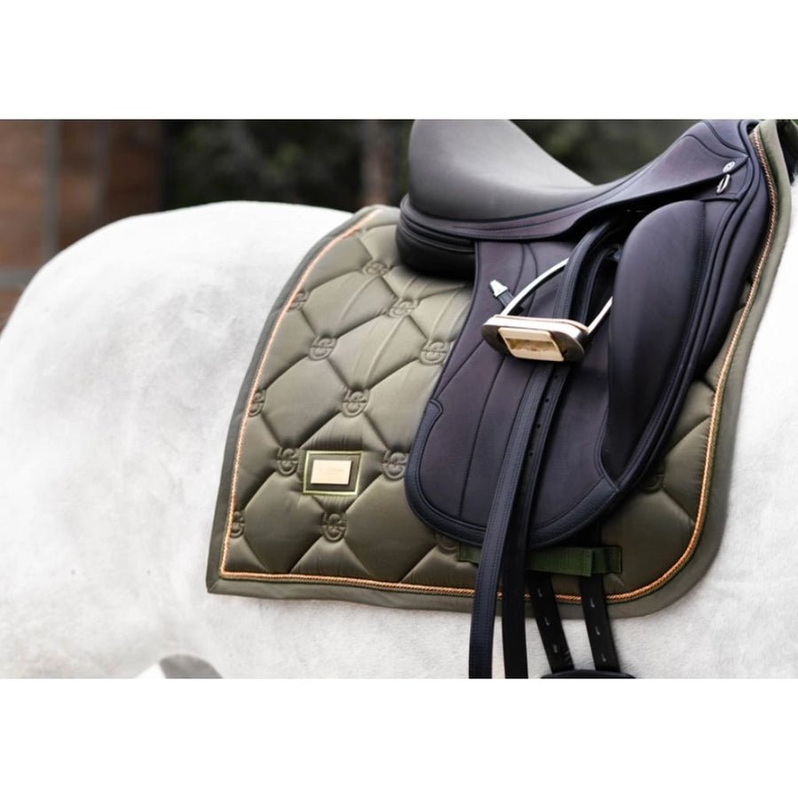 Equestrian Stockholm Dressage Saddle Pad Evening Haze