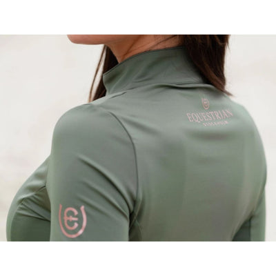 Equestrian Stockholm Long Sleeved Trinity Top Evening Haze