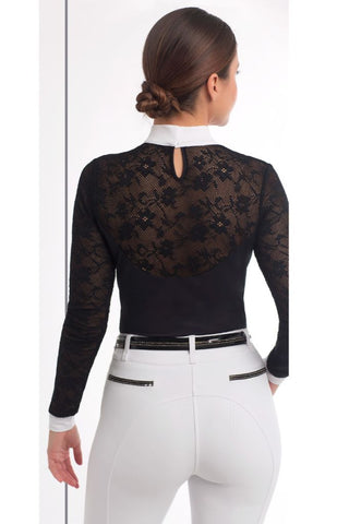 FairPlay Hematyt Patent leather belt with Crystals