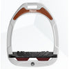 Flex-On Interchangeable Stirrup Magnet - For GC and Aluminium Stirrups BROWN LEATHER