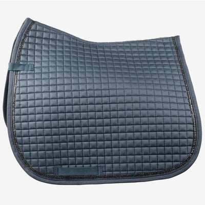 Horze Brighton Dressage Saddle Pad with Glitter Binding