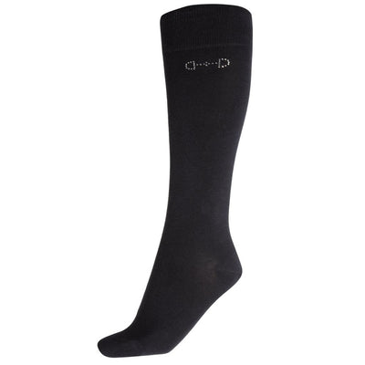 Horze Crystal Bit Detail Riding Socks