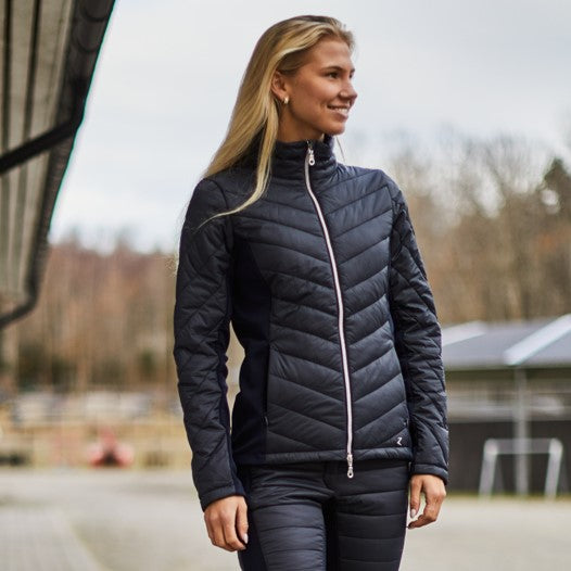 Horze Isla Ladies Padded Hybrid Jacket - Horse in the Box