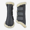 Horze Lincoln Brushing Boots with Fur Edge and Sparkles