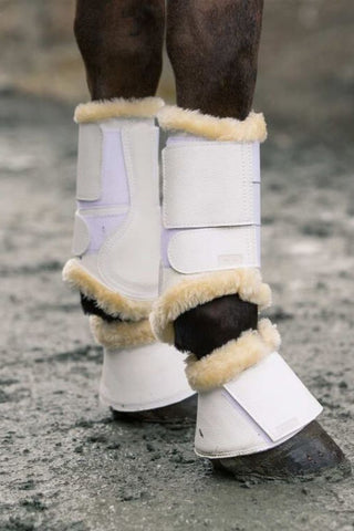 Horze Signature Brushing Boots with Fleece