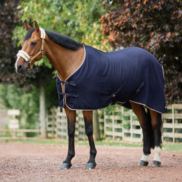 Horze Tulsa Cotton Waffle Weave Cooler Rug - Horse in the Box