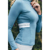Equesatrian Stockholm Imperia Long Sleeved Top Stone Blue