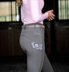 Epona Elite FLEUR Riding Tights GREY PAISLEY