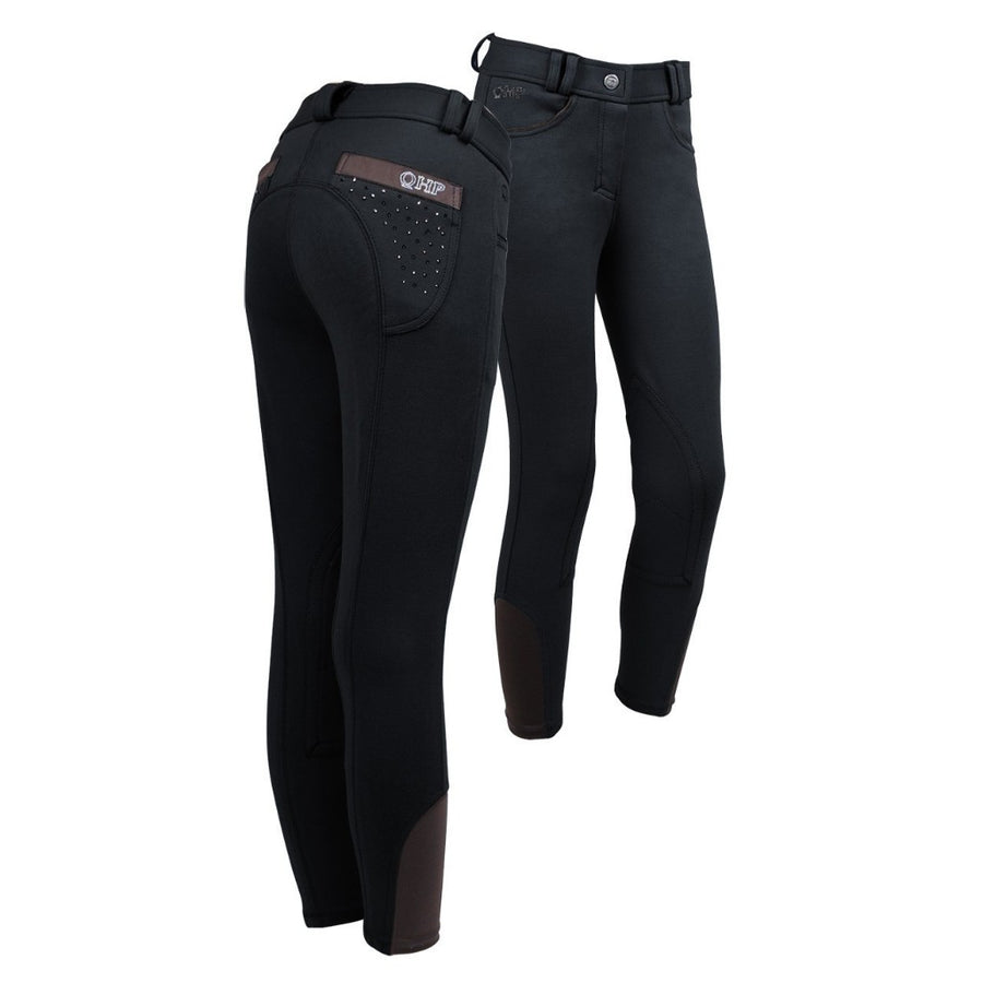 QHP Pearl Self-Knee Kids Breeches