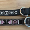 Penelope Pearl Leather Dog Collar