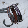 Penelope Pearl Leather Dog Collar