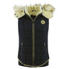 Penelope Roger Ladies Vest with Faux Fur Trim