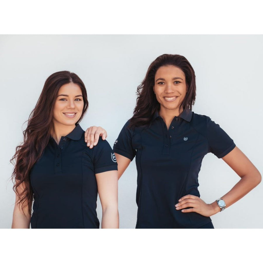 Equestrian Stockholm Polo Shirt Clean Navy