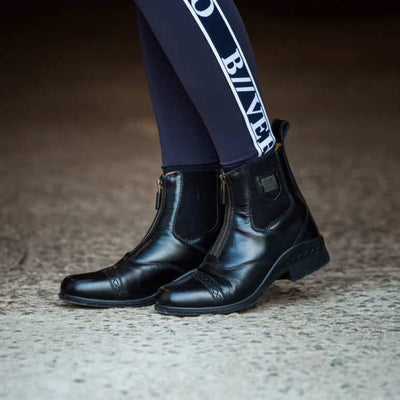 B Vertigo Saturn Ladies Zip Jodphur Boots
