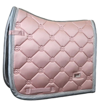 Equestrian Stockholm Dressage Saddle Pad PINK CRYSTAL